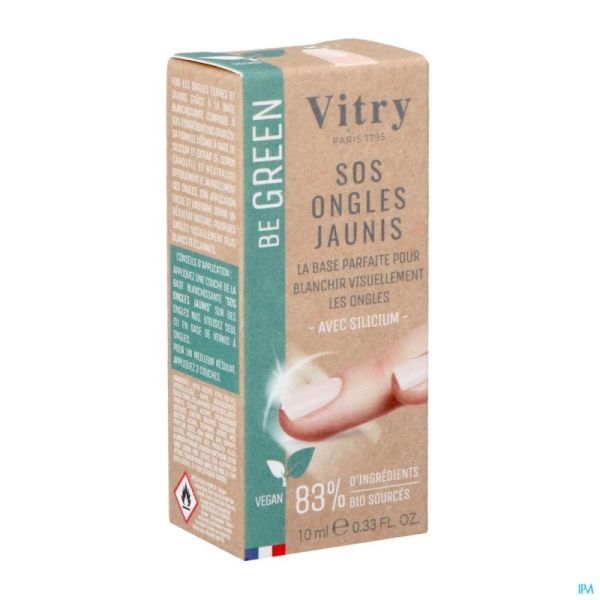 Vitry Sos Ongles Jaunes 10ml