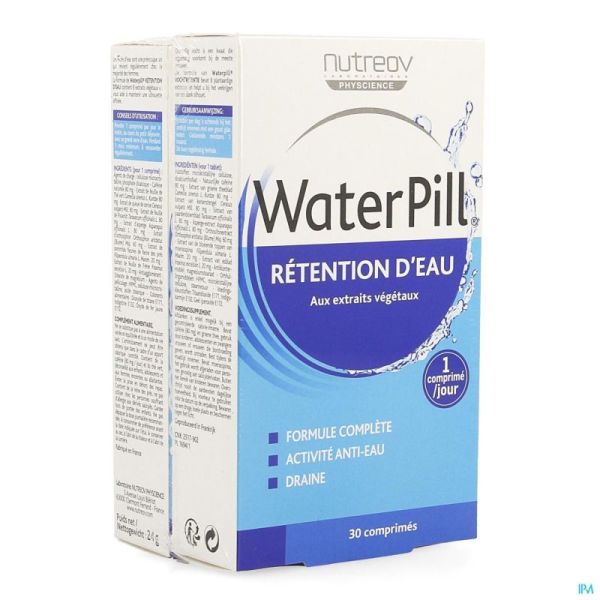 Waterpill Retention Eau Duo Comprimés 2 X 30 Blister