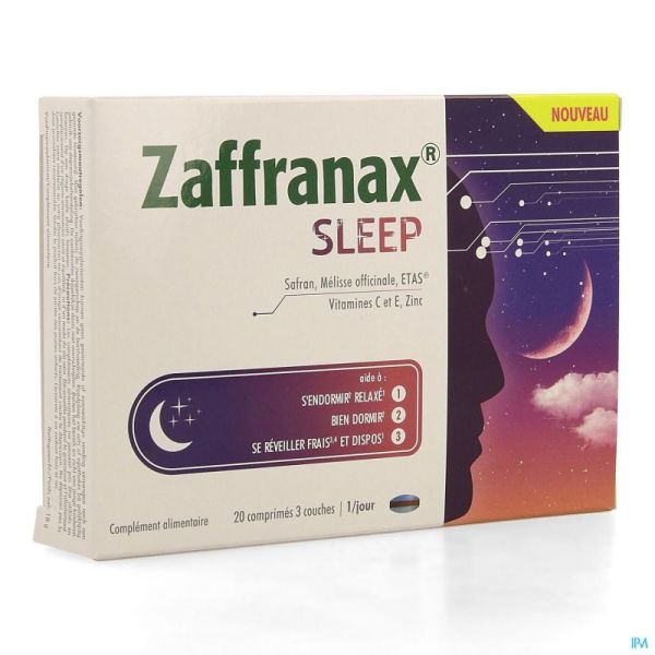 Zaffranax Sleep 20 Gélules