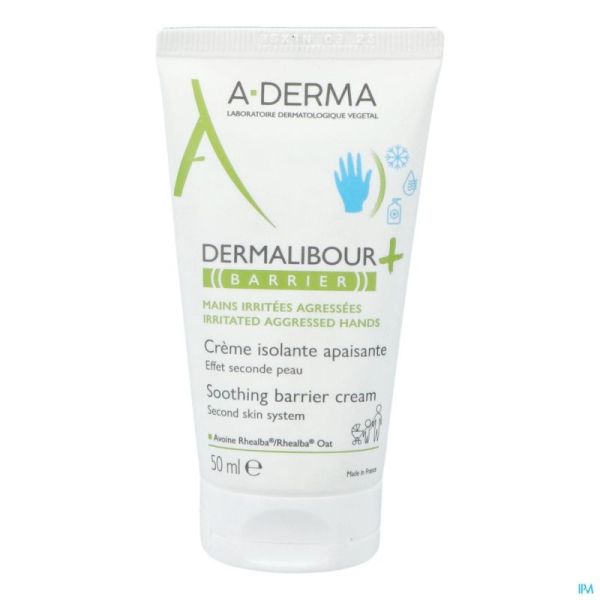 Aderma Dermalibour+ Barrier Crème Isolante 50ml