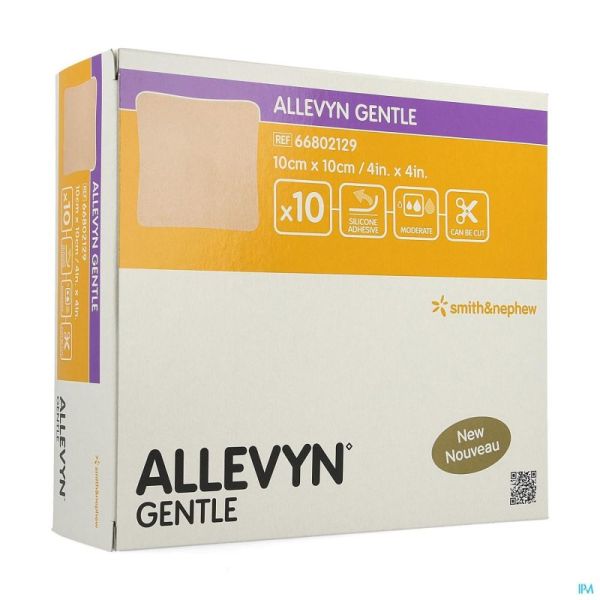 Allevyn Gentle Cp Foam 10cm X 10cm 10 66802129