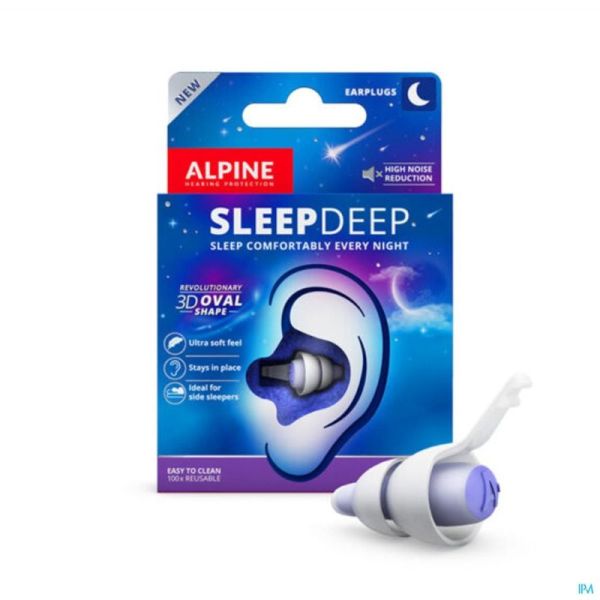 Alpine Sleepdeep Bouchon Oreille 1p