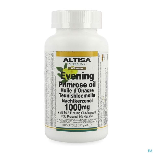 Altisa Onagre Huile 1000mg Caps 100