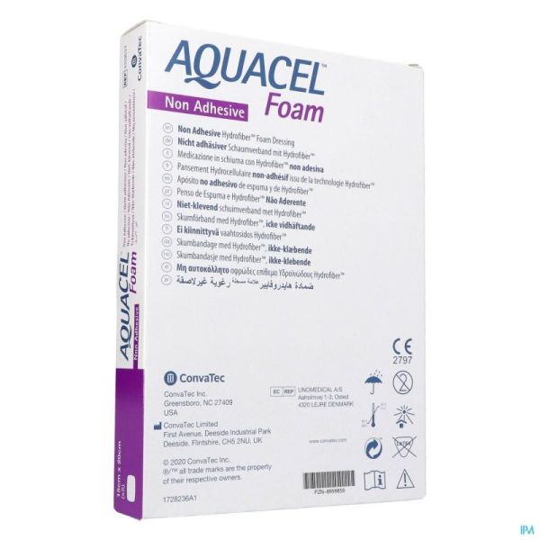 Aquacel Foam Non-adhesif 15x20cm 5