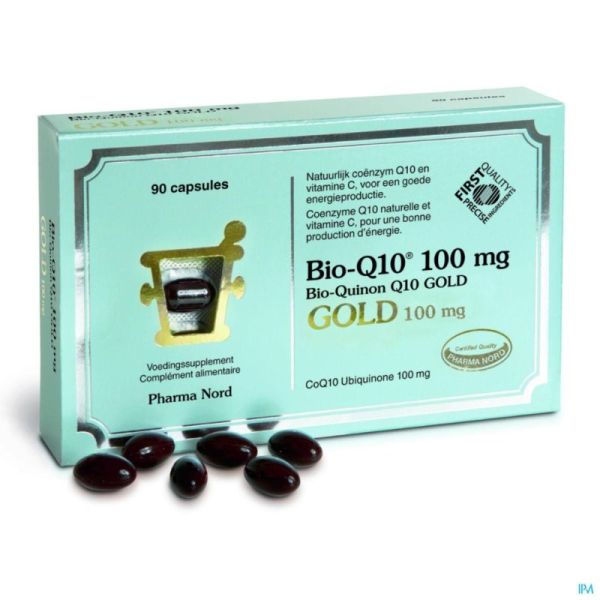 Bio-q10 Gold 90 Gélules 100 Mg