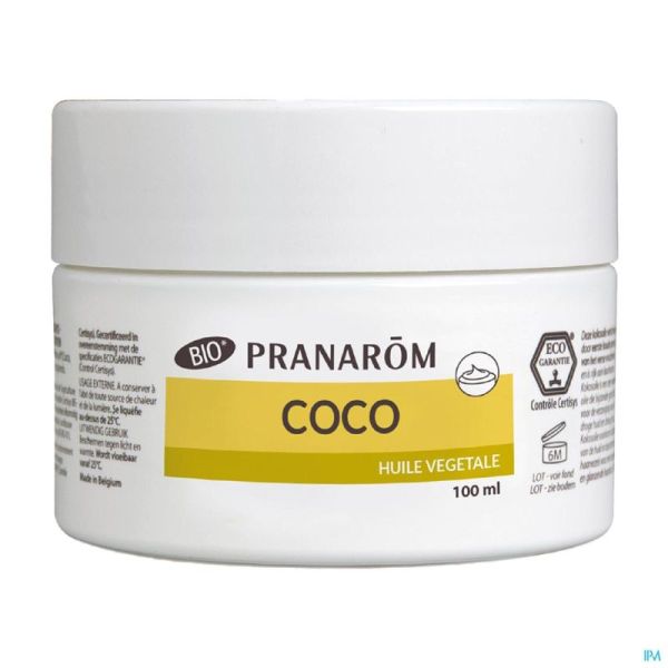 Coco Huile Vegetale Flacon 100ml Pranarom