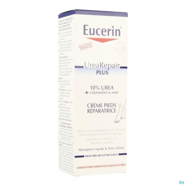 Eucerin Urea 10 % Urea Repair Crème pour les Pieds Réparatrice