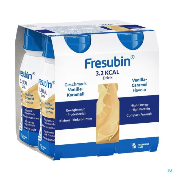 Fresubin 3,2kcal drink vanil.-caram. easyb.4x125ml