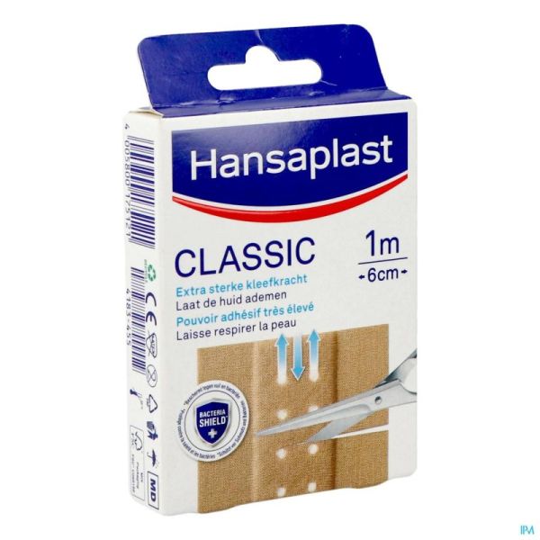 Hansaplast Classic 1mx6cm