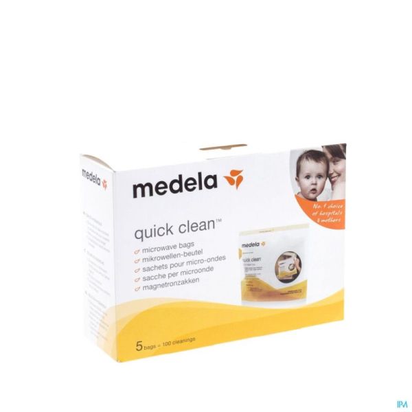 Medela Quickclean Sachets Ster Magn 5 Pièce 08