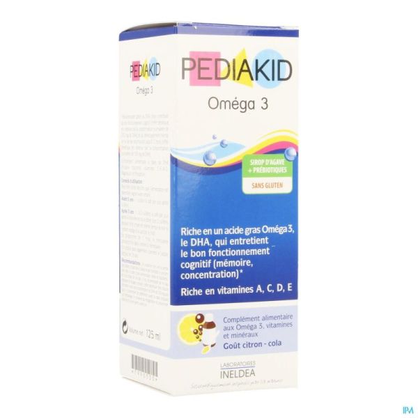 Pediakid Omega-3 Solution Sirop 125 Ml
