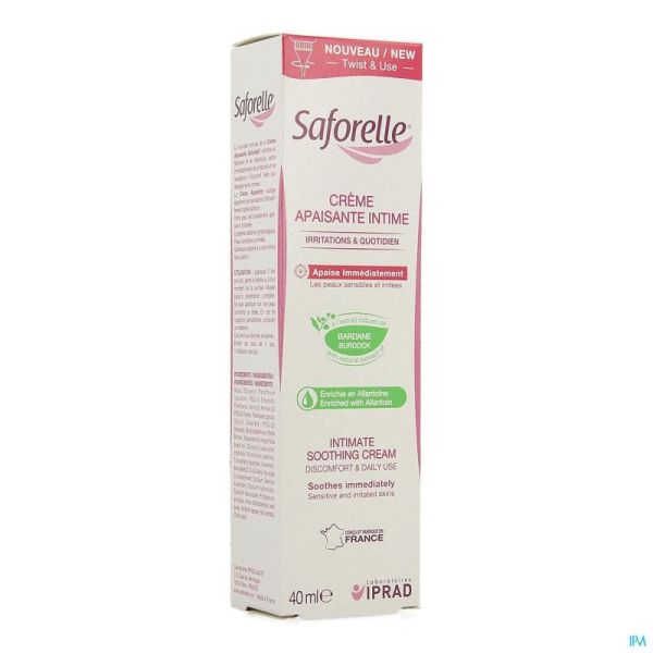 Saforelle Crème Apaisante 40ml