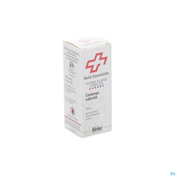 Ylang Ylang Herba Helvetica Ref Huile Essentielle 10 Ml