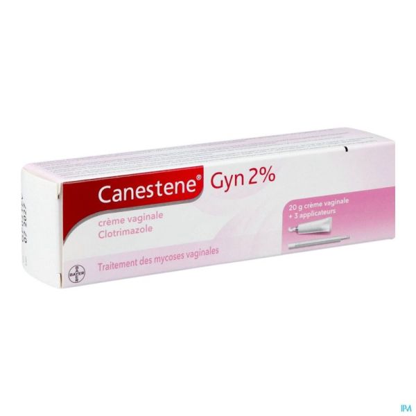 Canestene Gyn 2% Pi Pharma Crème Vag.20g+3 Applic.pip