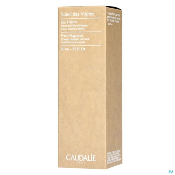 Caudalie Eau Fraiche Soleil des Vignes 50ml Prix Permanent