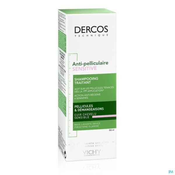 Dercos Shampooing Anti-pelliculaire Sensitive Sans Sulfate