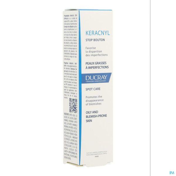 Ducray Keracnyl Stop Bouton 10 Ml