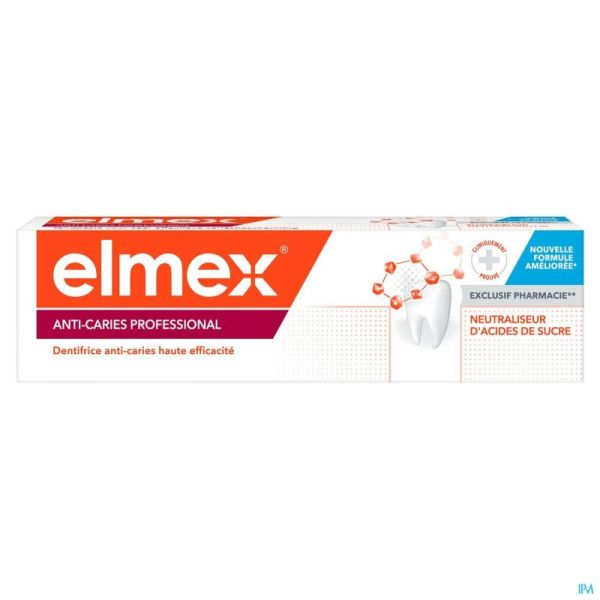 Elmex Anti Caries Professional Dentifrice 75ml