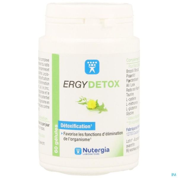 Ergydetox Gélules 60