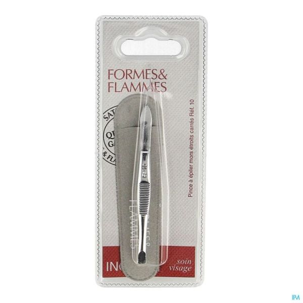 Formes&flammes 10 Pince Epil Etroit Carre