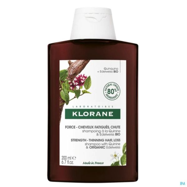 Klorane Capil. Sh Quinine & Edelweiss 200ml 