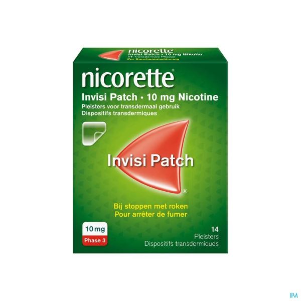 Nicorette Invisipatch 14 Patchs 10 Mg
