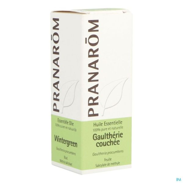 Pranarom Gaultherie Couchee 281 Huile Essentielle 10 Ml