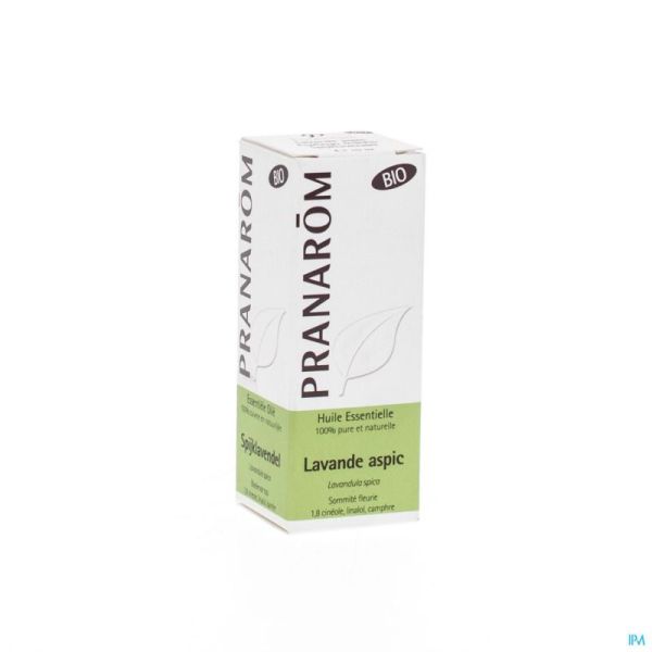 Pranarom Lavande Aspic Bio 5172 Huile Essentielle 10 Ml