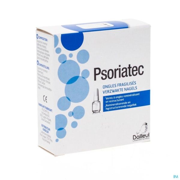 Psoriatec Vernis à ongles Ongles Fragiles 3,3 Ml