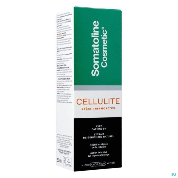 Somatoline Cosmetic Anti-Cellulite Crème Thermoactive Effet Chaud 15 Jours 250ml Promo