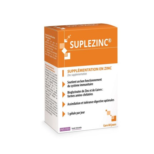 Suplezinc Isn Etui Gélules 60