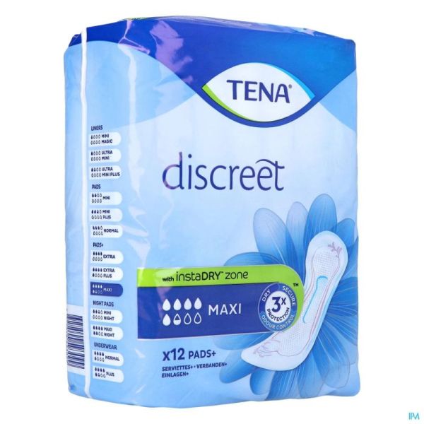 Tena discreet maxi    12