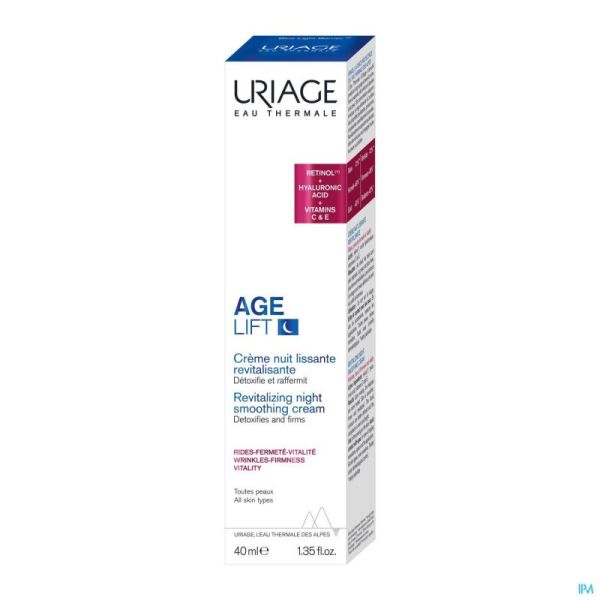 Uriage Âge Crème Nuit Lissante Revitalisante 40ml