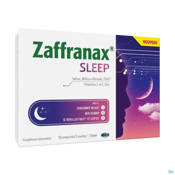 Zaffranax Sleep 40 Gélules