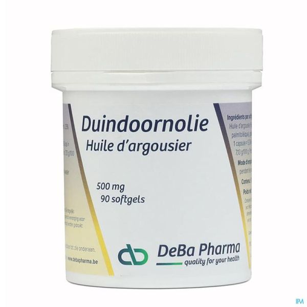 Argousier Huile Deba 90 Gélules 500 Mg