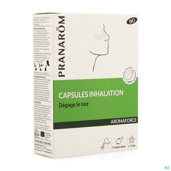 Aromaforce Bio Inhalation Caps 15 Nf