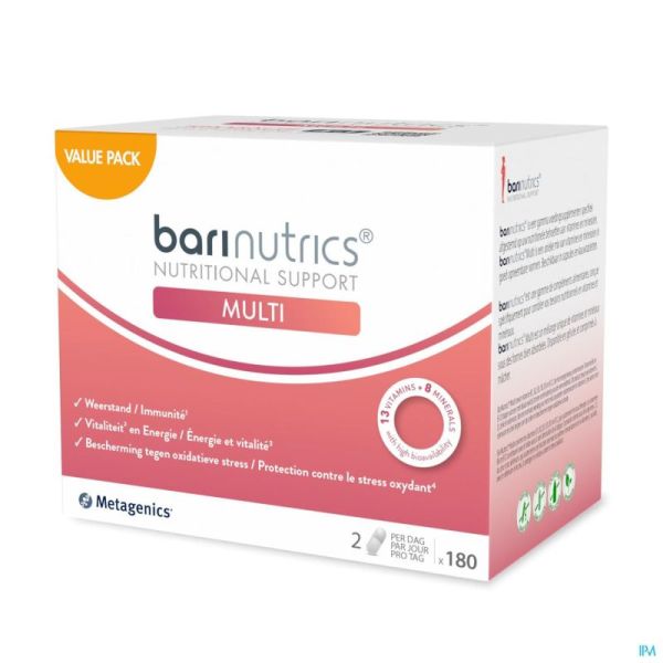 Barinutrics Multi V3 180 Gélules