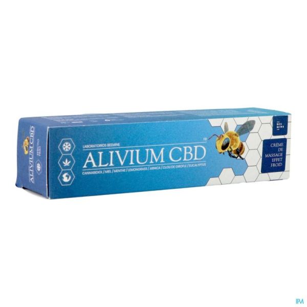 Beemine Lab Alivium Cbd Crème de Massage Effet Froid 75ml