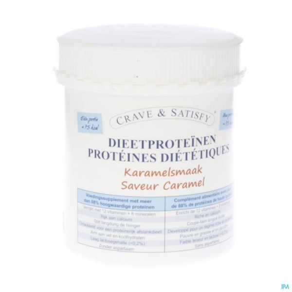 Crave & Satisfy Proteines Diet Caramel 2