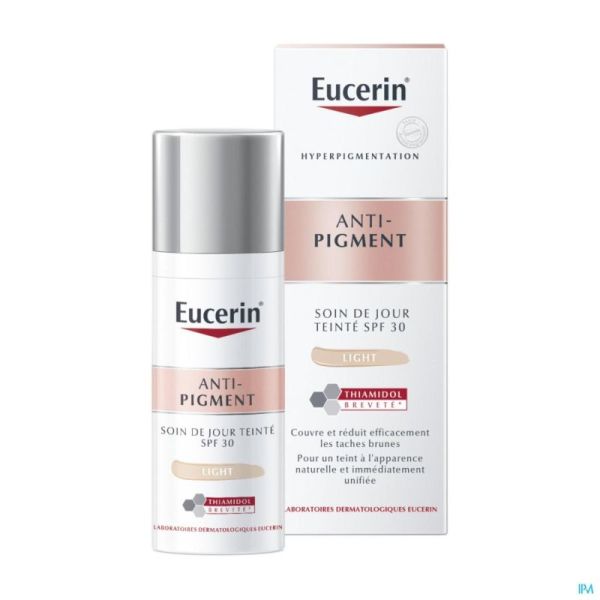 Eucerin Antpigment Soin de Jour Teinté Ip30 Light 50ml