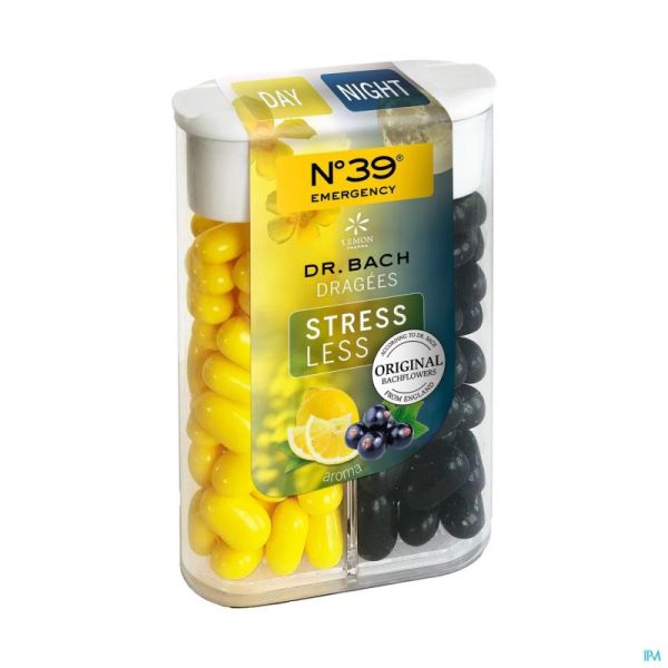 Fleurs De Bach N39 Dragées Urgence Rescue 46gr