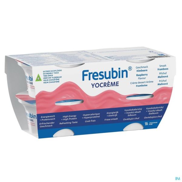 Fresubin Yocreme Framboise 4x125 G
