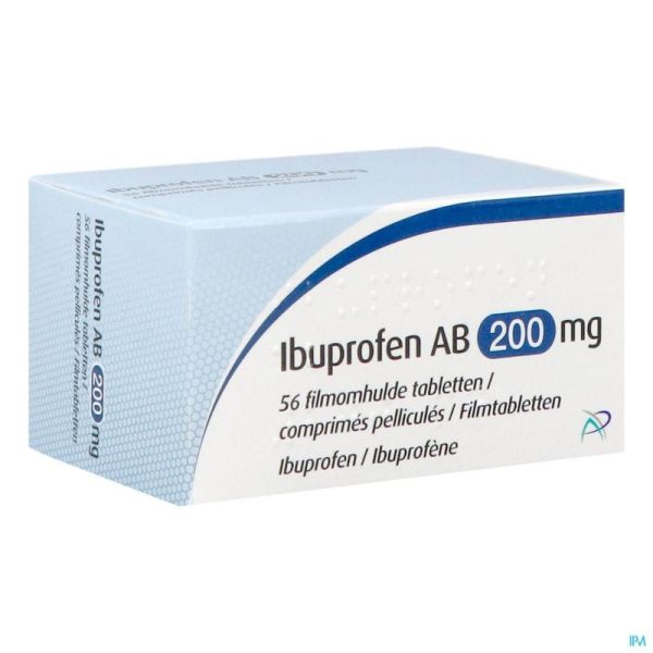Ibuprofen Ab 200mg Comprimés Pell 56