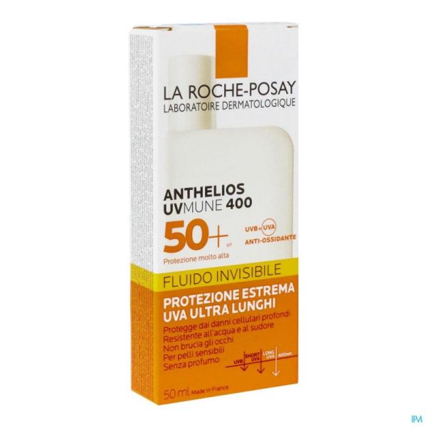 La Roche Posay Anthelios Uvmune 400 Fluide Invisible  Spf50+50ml