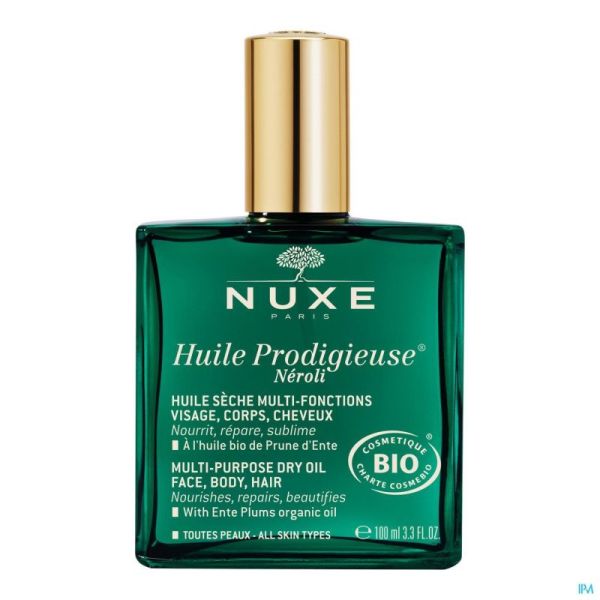 Nuxe Huile Prodigieuse Néroli Vaporisateur 100ml Prix Permanent