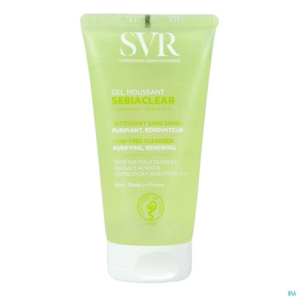 Sebiaclear Gel Moussant Tube 55ml