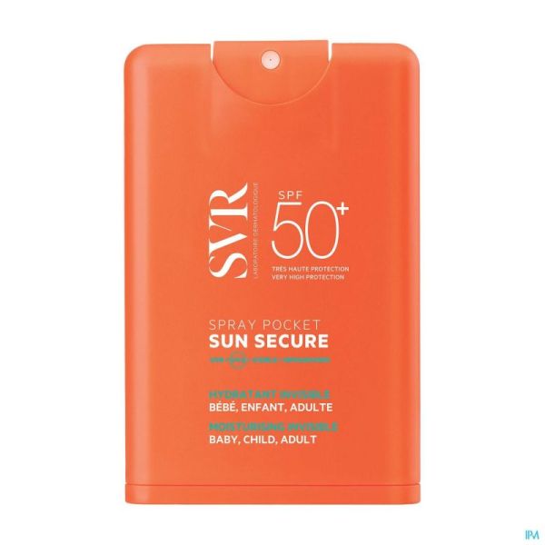 SVR Sun Secure Spray Pocket Ip50+ 20ml