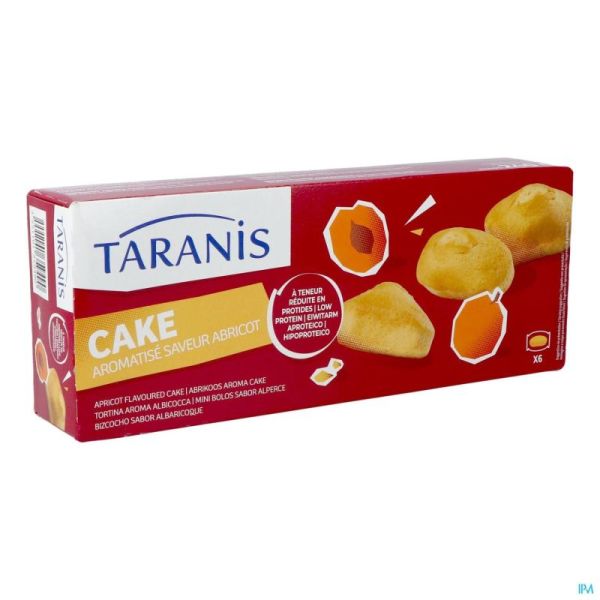 Taranis Mini Cake Abricot 6x40 G