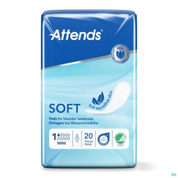 Attends Couche Soft Mini 1 20 Pièce