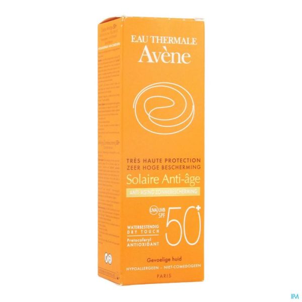 Avène Solaire Crème Ip50+ Anti-âge 50ml